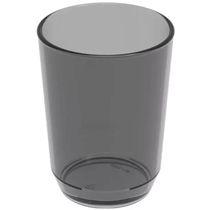 12 Copos Crippa 500ml Plástico Fumê Suco Água Bebidas Escolar