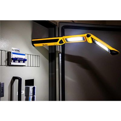 Lanterna recarregável de inspeção articulada LED COB LR 500 VONDER