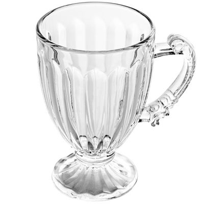 24 Xícaras Café Chá 200ml Mini Taças Cristal Lyor Cafeterias