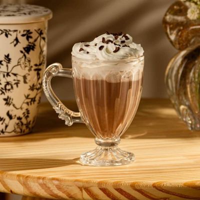 24 Xícaras Café Chá 200ml Mini Taças Cristal Lyor Cafeterias