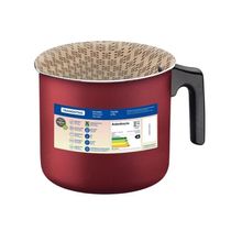 Leiteira Tramontina Vermelha 1,1L Fervedor Alumínio 12cm Antiaderente Starflon Max