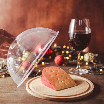 Conjunto Café da Manhã Manteigueira Queijeira Prato Porta Queijo Tampa Plástica Lyor
