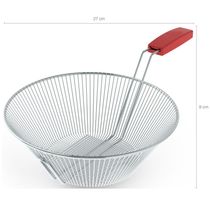 Fritadeira Tacho 3 Litros a Gás Aço Inox Frituras Salgados