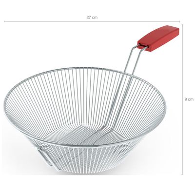 Fritadeira Tacho 3 Litros a Gás Aço Inox Frituras Salgados