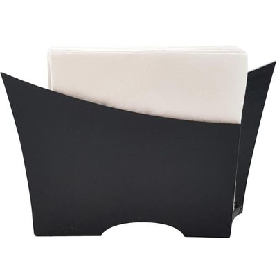 Kit 30 Suportes Porta Guardanapos De Papel Para Mesa Uz Preto
