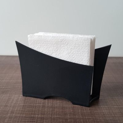 Kit 30 Suportes Porta Guardanapos De Papel Para Mesa Uz Preto