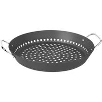 Grelha Tramontina Churrasco 30cm Alumínio Revestimento Anodizado Grafite Legumes