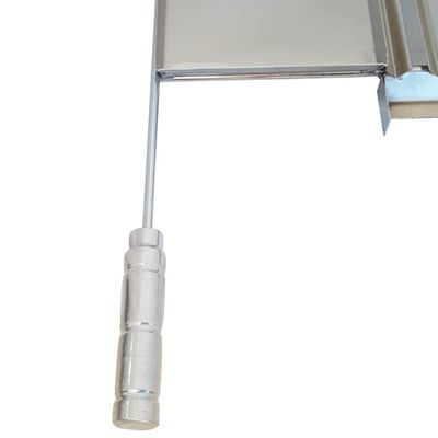 Grelha Inox Para Churrasco Com Coletor de Gordura E Chapa Auxiliar