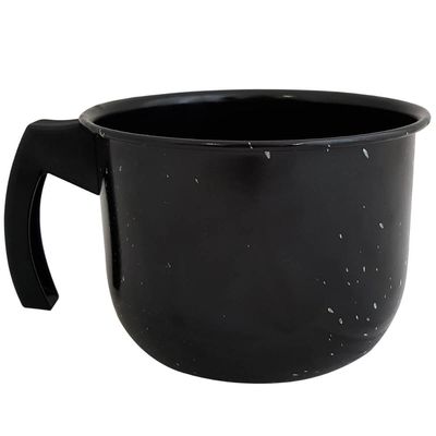 Leiteira Caneca Esmaltada Jarra Para Leite Granitada 1,8L