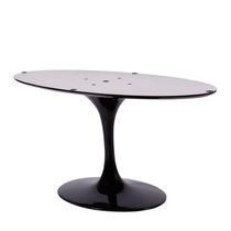 Base de Mesa de Jantar Oval para Tampo de 137x90 até 180x100cm