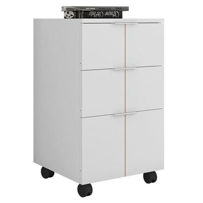 Gaveteiro Para Escritório Organizador Branco Cubic Caemmun