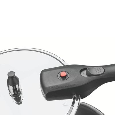 Panela de Pressão Tramontina Brava em Aço Inox com Fundo Triplo 20cm 4,5l Indução