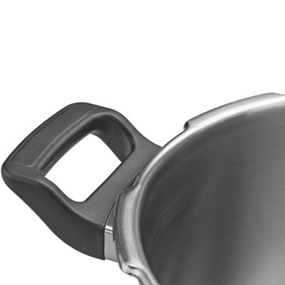 Panela de Pressão Tramontina Brava em Aço Inox com Fundo Triplo 20cm 4,5l Indução