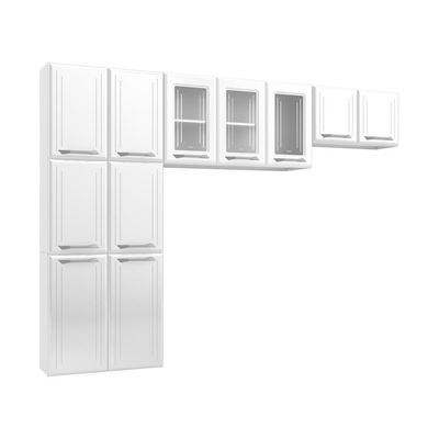 Cozinha De Aço Compacta 3 Peças Rose Cr6101 Branco