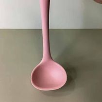 Kit 3 Conchas de Cozinha 27cm Silicone Rosa para Servir Sopa Feijão Molhos Ou
