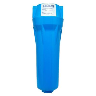 Filtro Coalescente Techto Q-015 3/4 53 Pcm Pre Dreno Manual Copo Metal