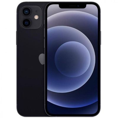 Iphone 12 128gb Tela 6.1 Polegadas Câmera 12mp Apple Preto
