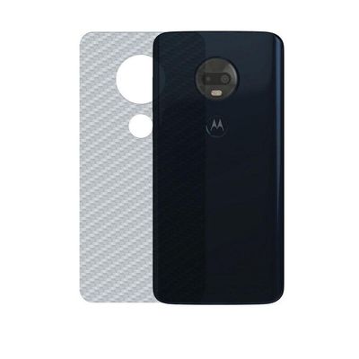 Película Traseira De Fibra De Carbono Transparente Para Moto G7 Plus - Gorila Shield