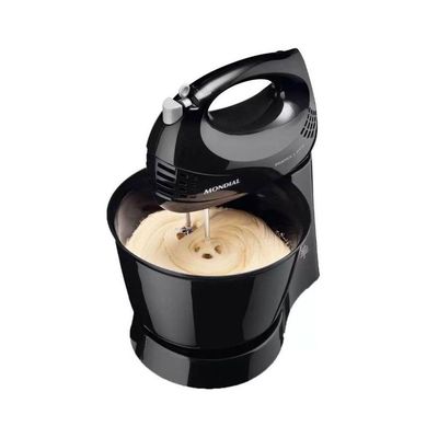 Batedeira Mondial 3 Velocidades 400w B-44 Preto 127v 110V