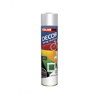 Tinta Spray Colorgin Decor Branco (Nr23-Onu 1950) C/6Pcs