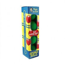 4 Bolas de Espuma Goshman Super Soft 1,5 InchR+ Verde
