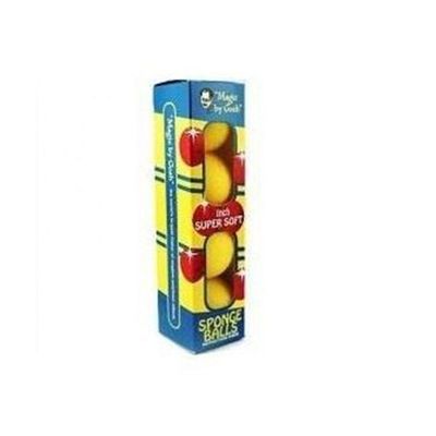 4 Bolas Goshman Super Soft 1 Inch Cores Variadas Cor Amarelo