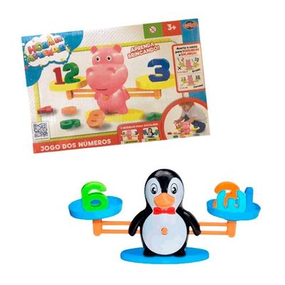 Brinquedo Educativo Hora De Aprender Jogo Dos Numeros