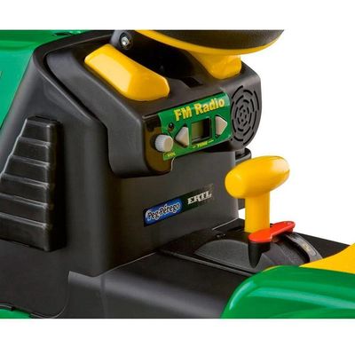 Trator Eletrico Infantil Peg-pérego John Deere Ground Force 12v Verde E Amarelo U