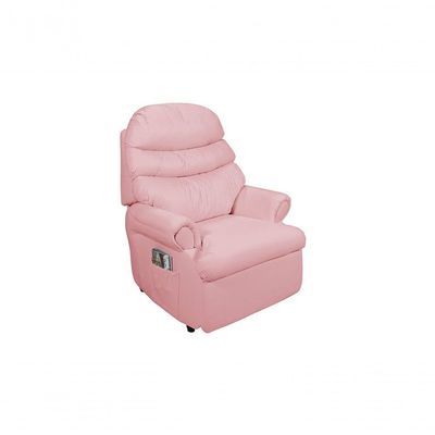 Poltrona Reclinável Barão Papai Mamãe Amamentação Estética Corano Rosa