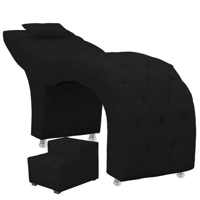 Kit Escada Maca Estofada Capitone Estetica Facial Sombrancelha E Cilios Preto