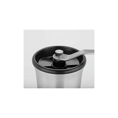 Moedor Para Café Tramontina Realce Em Aço Inox Com Copo De Acrílico E Moinho Em Cerâmica Tramontina
