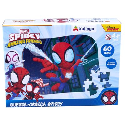 Quebra-cabeça com 60 Peças Spidey Xalingo
