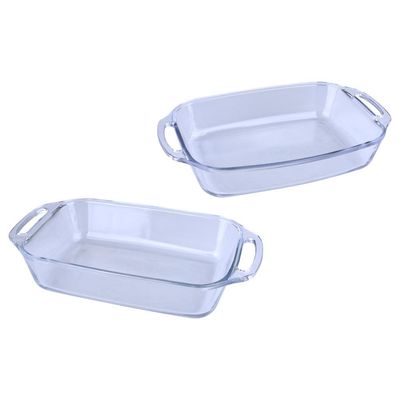 Conjunto 2 Assadeiras Retangular Nadir Seletta