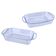 Conjunto 2 Assadeiras Retangular Nadir Seletta