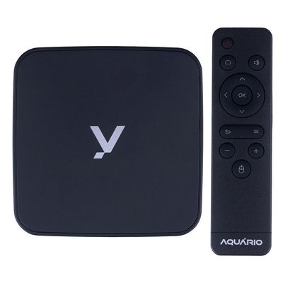 Smart Box 4K STV3000 Plus Aquário Preta