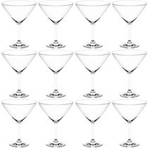 Conjunto 12 Taças de Cristal 210ml Dry para Martínis Drinks Coquetéis Haus Concept