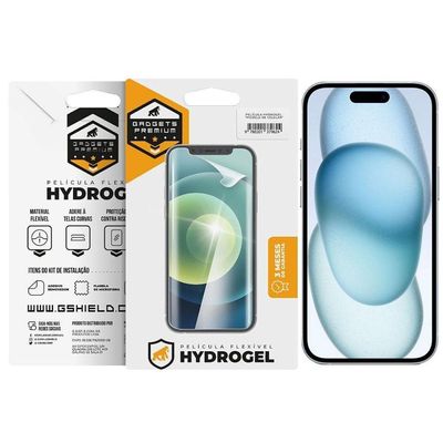 Película Para Iphone 15 - Hydrogel Gamer Fosca - Gshield