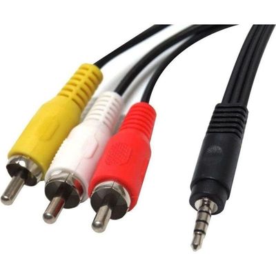 Cabo P2 M X 3rca M 2 Audio E 1 Video 1 5m