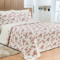 Cobre Leito Casal 200 Fios 3 Peças Verona 138x188cm