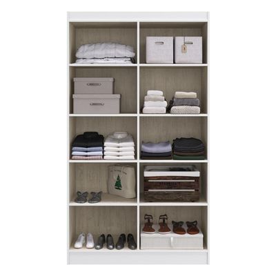 Armário 4 Portas Lavanderia Multiuso Cr8000 Branco
