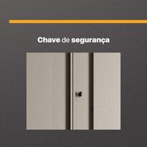 Armário Aço Lavanderia Multiuso Multimóveis Cr6042 Cinza/pto
