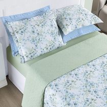 Cobre Leito Cotton Select Queen 03 Peças - Forest