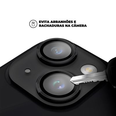 Protetor De Lente One Armor Para Iphone 13 Mini - Preto - Gshield