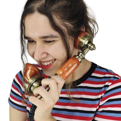 Gancho Monofone Telefone Fixo Vintage Estilo Retro Moderno D