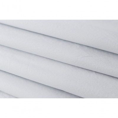 Cabeceira Solteiro 90x60 Courino Branco Tacha Fumê