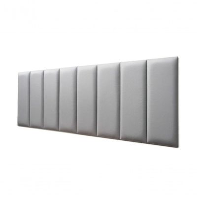 Placas Cabeceira Queen 160cm X 60cm 8 Placas Courino Cinza