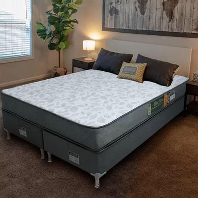 Conjunto Cama Box E Colchão Queen Bec Diamond
