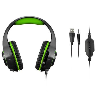 Headset Gamer Warrior Multilaser Ph299 Rama - Verde