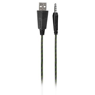 Headset Gamer Warrior Multilaser Ph299 Rama - Verde