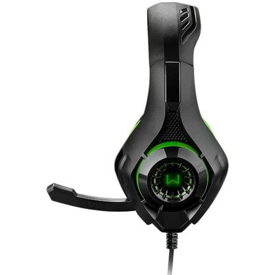 Headset Gamer Warrior Multilaser Ph299 Rama - Verde